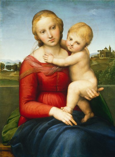 The Small Cowper Madonna by Raffaello Sanzio Raphael